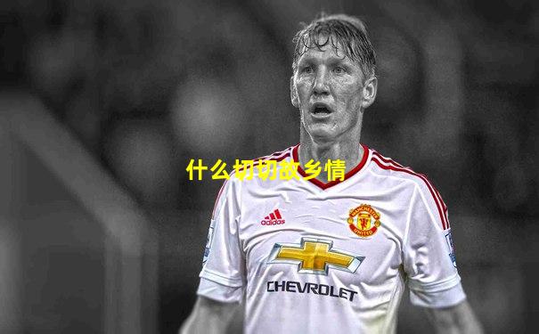 什么切切故乡情